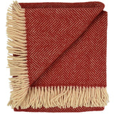 Highland Tweeds Wool Herringbone Throw