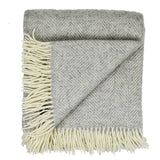 Highland Tweeds Wool Herringbone Throw