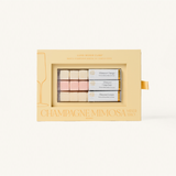 Champagne Mimosa Mixer Trio, Shimmer Orange & Grapefruit Cubes