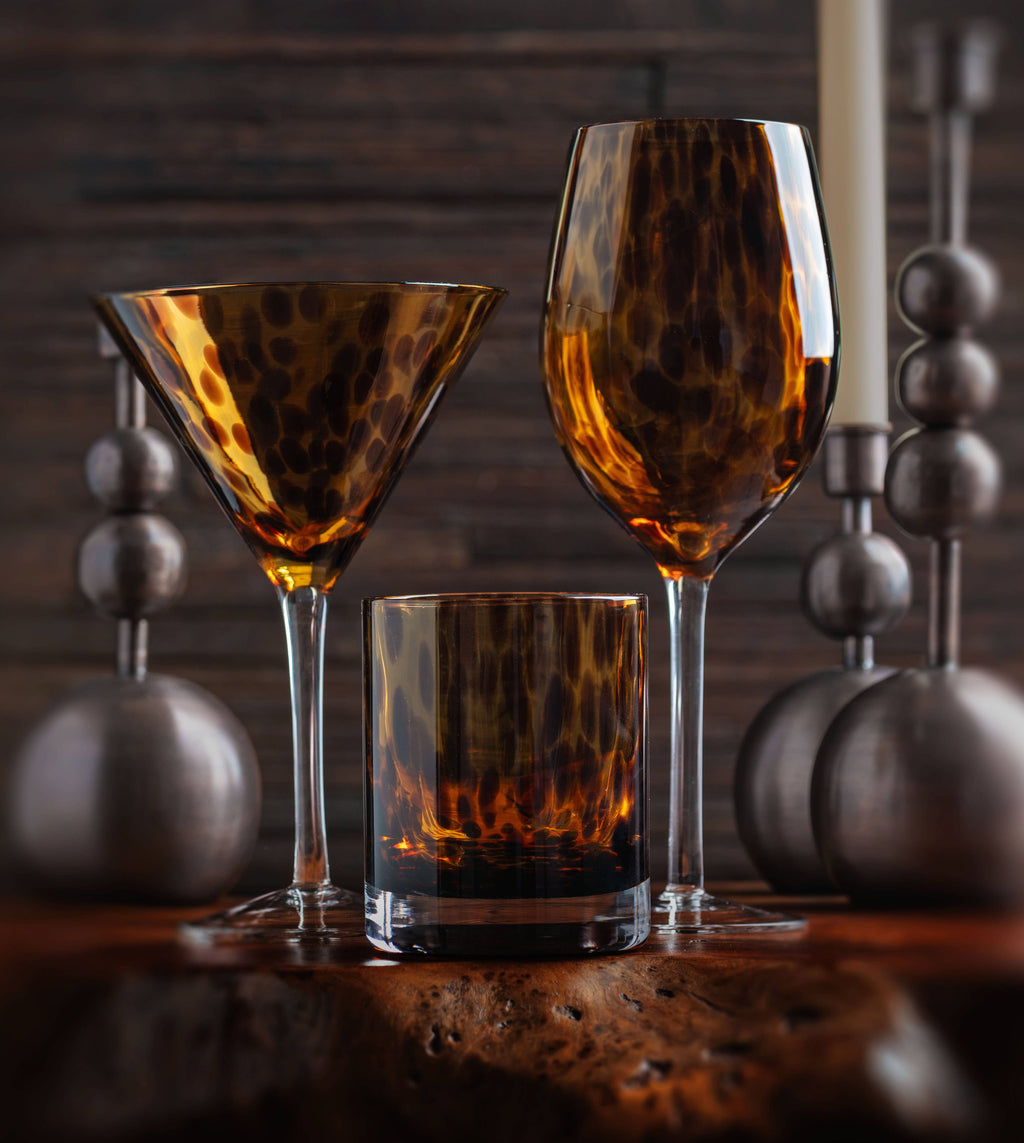 Tortoiseshell Wine Glass - Thumbnail 5