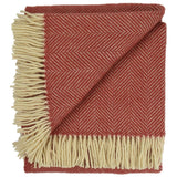 Highland Tweeds Wool Herringbone Throw