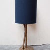 Lamp Anda with blue shade