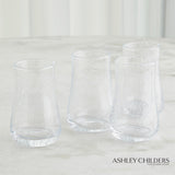 Hamish Glasses-Clear Seeded-Tall