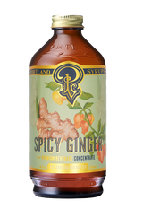 Spicy Ginger Syrup 12oz - cocktail / mocktail beverage mixer