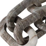 Grey 22x4 in. 5-link Marble Chain