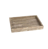 Marble Tank Tray 14x10" Brown Galaxy
