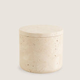 Vanity Accessories Set, Travertine Bathroom Set, 5-piece: Soap Dispenser 8oz