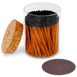 2" Matches in Cork Top Jar - Colors of Your Choice