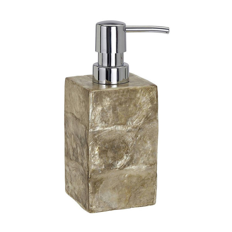 Champagne Capiz Shell Bathroom Set