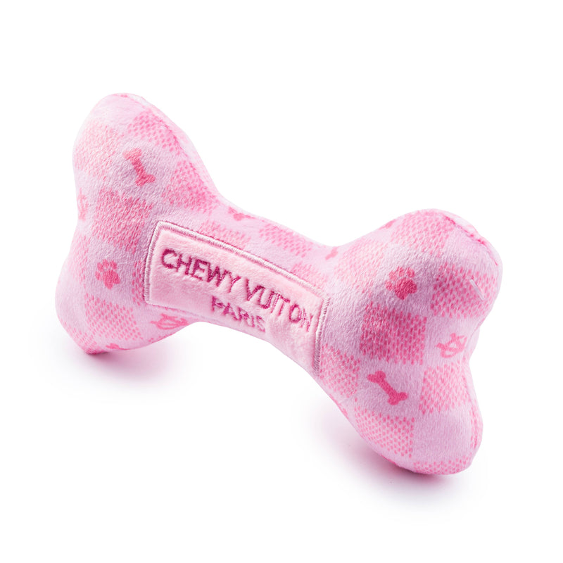 Pink Checker Chewy Vuiton Bone