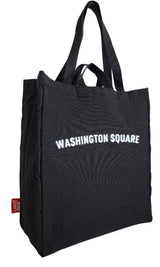 Washington Square Soft Chenille Embroidery Tote Bag