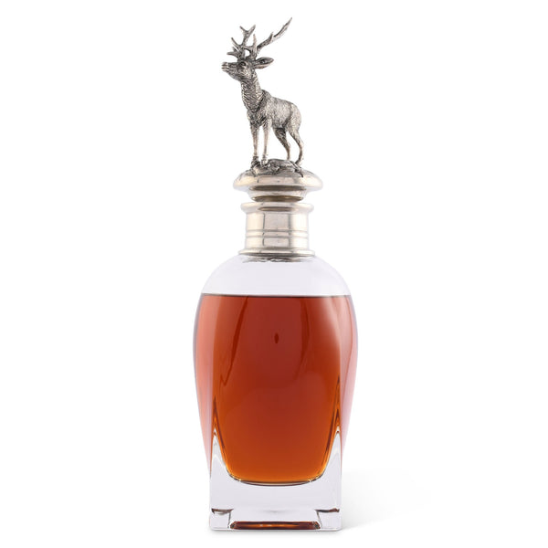 ELK LIQUOR DECANTER SHORT/BAR COLLECTION/JIMMY DELAURENTIS HOME