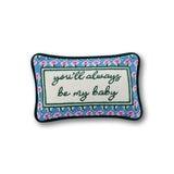 Be My Baby Mini Needlepoint Pillow
