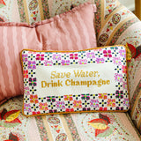 Drink_Champagne_Needlepoint_Pillow_Jimmy_Delaurentis_2