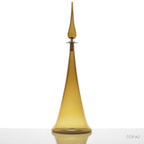 FLUTED CONE LARGE DECANTER