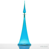 FLUTED CONE LARGE DECANTER