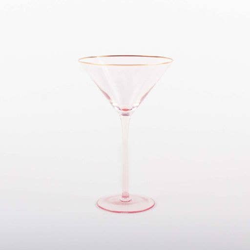 Light Pink Martini Glass