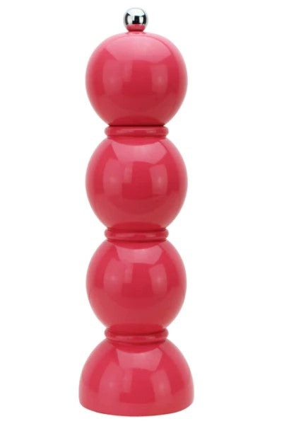 WATERMELON PINK BOBBIN SALT OR PEPPER MILL GRINDER