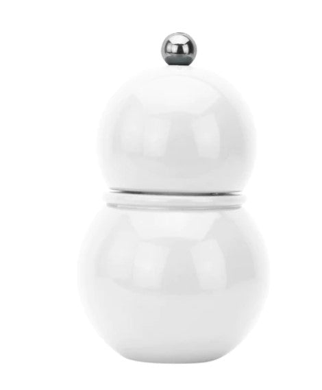 WHITE CHUBBIE SALT & PEPPER GRINDER