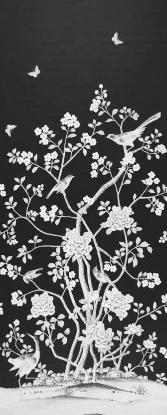 Schumacher Chinois Palais Panel Wallpaper