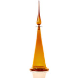 FLUTED CONE LARGE DECANTER