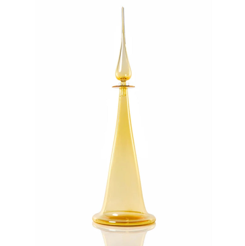 FLUTED CONE LARGE DECANTER