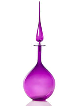 PETITE TEARDROP DECANTER ULTRAVIOLET/JOE CARIATI/JIMMY DELAURENTIS HOME