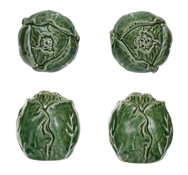 Cabbage Salt & Pepper Set