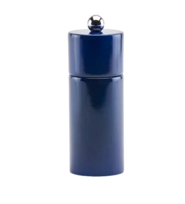 Navy Mini Column Salt or Pepper Mill