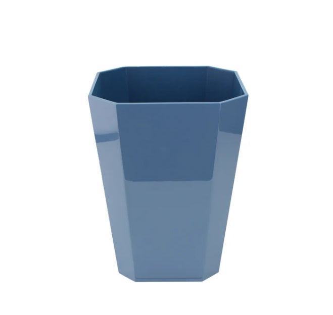 Octagonal Lacquer Bin – Denim