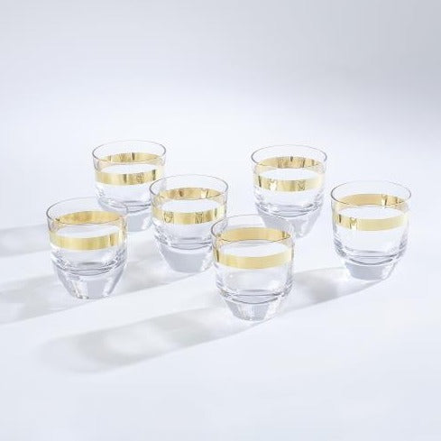 AVENUE GOLD BALL TUMBLERS/SHOP OUR WINDOW/JIMMY DELAURENTIS HOME