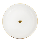 Gold Heart Jewelry Dish