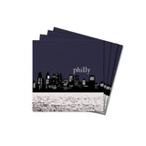 Philly Skyline Coaster Set | City Coasters | Philly Decor