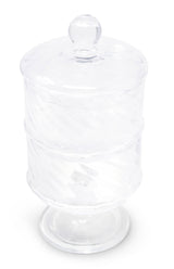Liscio Ottico - Double Cookie Jar with Spiral Design