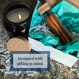 4" Matches in Chic Cork Top Jar - Colors of Your Choice: Red