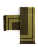 Southampton Home Double-Faced Border Throw 60" X 74" Loden