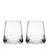 Crystal Whiskey Glasses - Set of 2