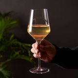 Raye™ Angled Crystal Chardonnay Glasses Set of 2