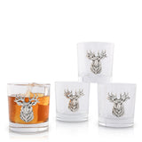 Elk Head Bar Glasses