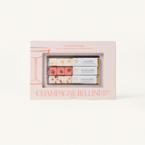 Champagne Bellini Mixer Trio, Strawberry & Raspberry