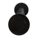 Floor Pillar Candle Holder - Black Metal Abacus, 36 in.