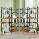 Black&Brown Salon 6-Tier Open Storage Display Rack