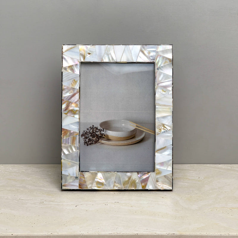 Mother of Pearl Photo Frame 4 X 6