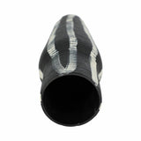 Metal Percy Patterned Embossed Vase - Gray, 12 in.
