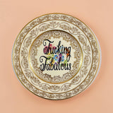 Fucking Fabulous Vintage Plate