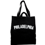 Philadelphia Soft Chenille Embroidery Tote Bag