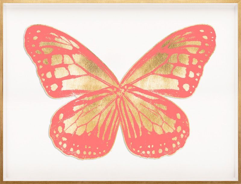 Butterfly Royale, Black 1 Framed