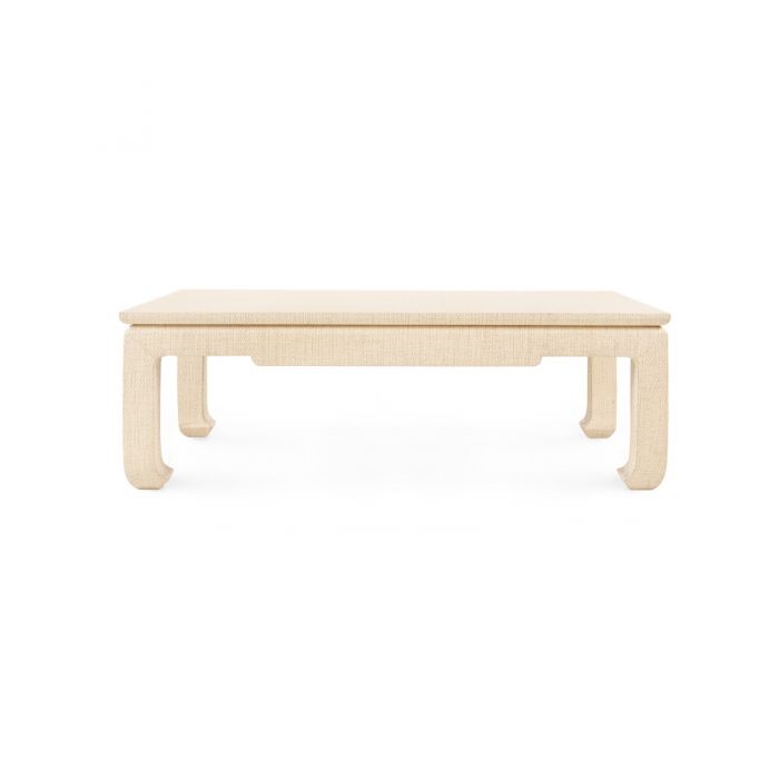 BETHANY TWILL COFFEE TABLE/FLOOR SAMPLE SALE/JIMMY DELAURENTIS HOME