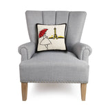 Red Umbrella Hook Pillow - The Pillow Shop