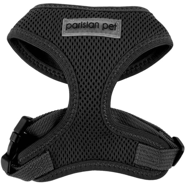 Freedom Harness Black – Trendy Dog Harness for Adventures: XL